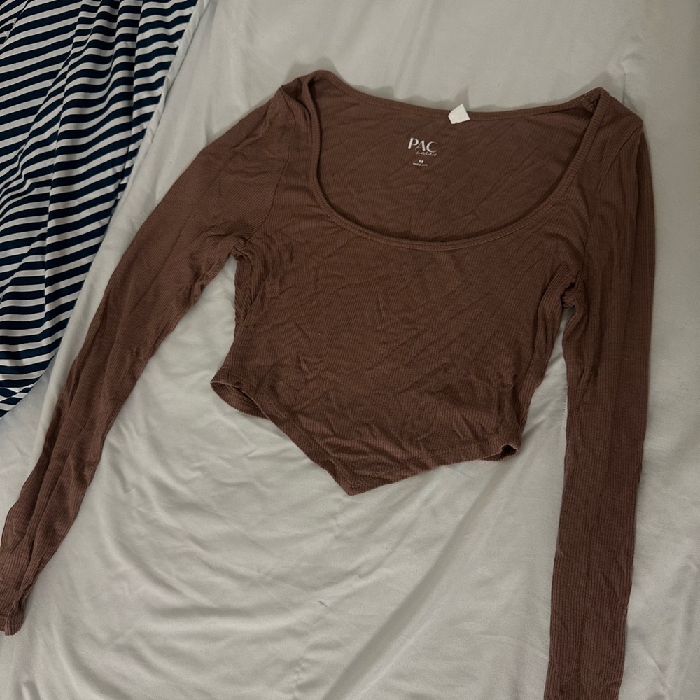 Pacsun Brown Long Sleeve